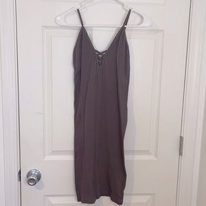 Body con ribbed tank dress